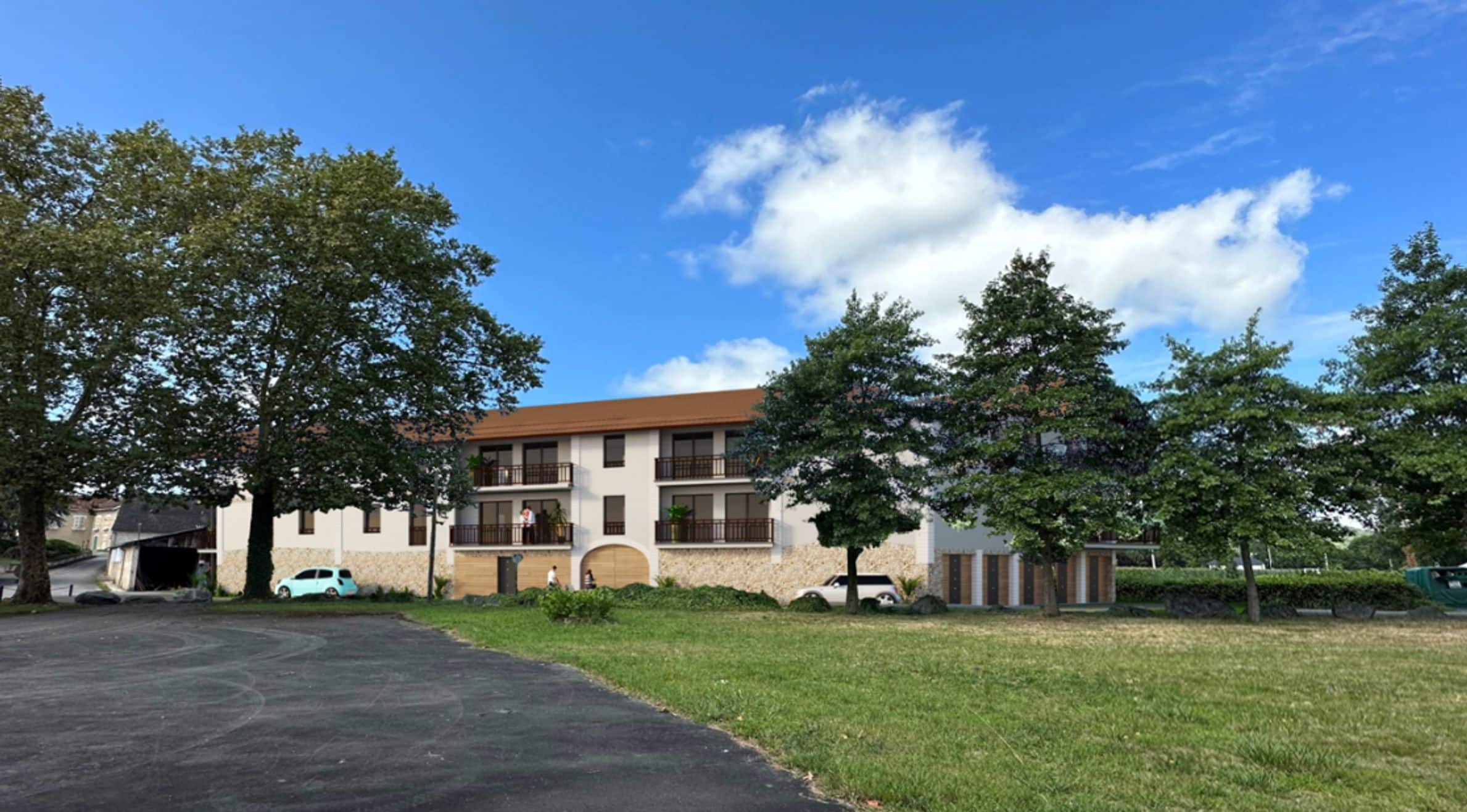 Laroin, Résidence L'Hacienda du gave – 14 Logements du T3 au T4